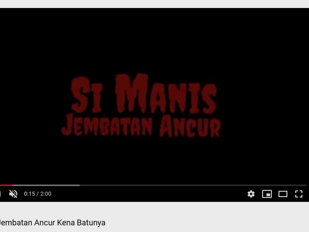 Jokowi Bikin Video Horor Si Manis, Tim Prabowo: Harusnya Cerdas! Jokowi Bikin Video Horor Si Manis, Tim Prabowo: Harusnya Cerdas!