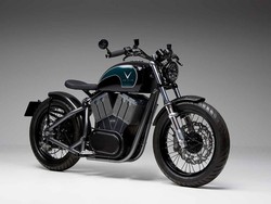 Gantengnya Motor Bobber Bertenaga Listrik, Veitis EV-Twin
