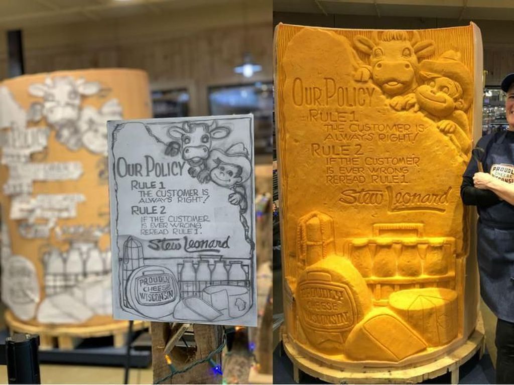 Akan Jadi Rekor Baru, Pahatan Patung Keju Ini Didaftarkan Guinness World Records Akan Jadi Rekor Baru, Pahatan Patung Keju Ini Didaftarkan Guinness World Records