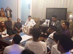 Relawan Milenial Temui Maruf Amin Bahas Narasi Kampanye Pilpres