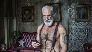 Foto: Saat Sinterklas Bertransformasi Menjadi Kakek Hipster Tampan