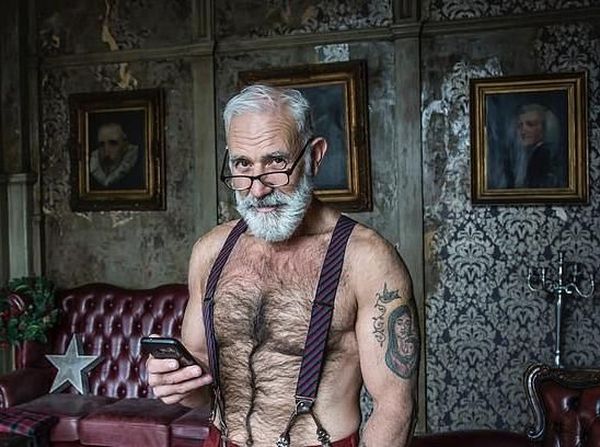 Foto: Saat Sinterklas Bertransformasi Menjadi Kakek Hipster Tampan