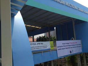 Foto: Sempat Molor, Skybridge Tanah Abang Kini Dibuka Foto: Sempat Molor, Skybridge Tanah Abang Kini Dibuka