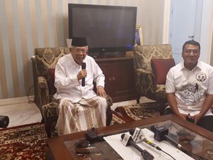 Maruf Amin Heran Ada Hoax Dirinya Dirawat di RS karena Stroke