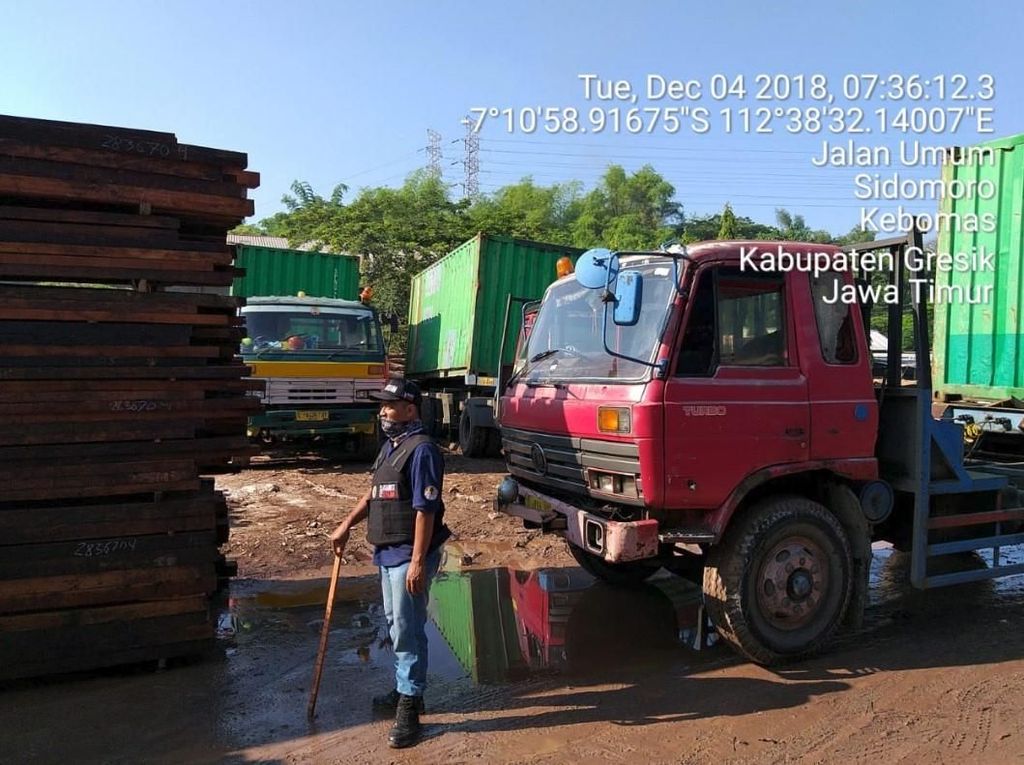 KLHK Amankan Kayu Ilegal Rp 12 Miliar dari Sorong KLHK Amankan Kayu Ilegal Rp 12 Miliar dari Sorong