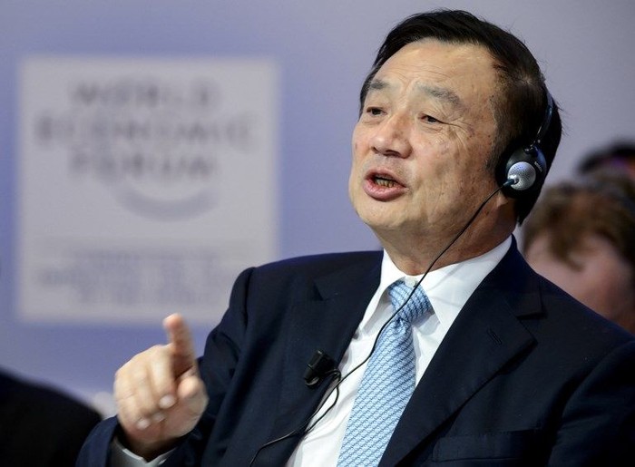 Ren Zhengfei. Foto: AFP PHOTO / FABRICE COFFRINI