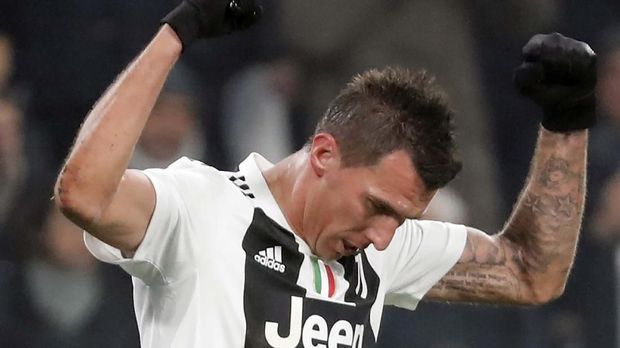 Mario Mandzukic tampil tajam meski hanya satu musim di Atletico Madrid.