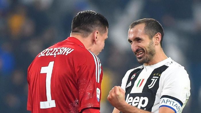 Usai kemenangan atas Inter Milan, Leonardo Bonucci menyebut Juventus bisa mengalahkan siapa saja (REUTERS/Massimo Pinca) Usai kemenangan atas Inter Milan, Leonardo Bonucci menyebut Juventus bisa mengalahkan siapa saja (REUTERS/Massimo Pinca)