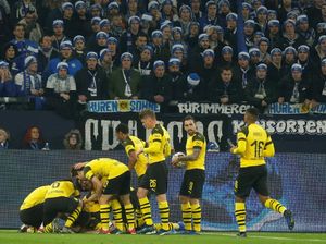 Hasil Liga Jerman: Borussia Dortmund Kalahkan Schalke 2-1 di Revierderby