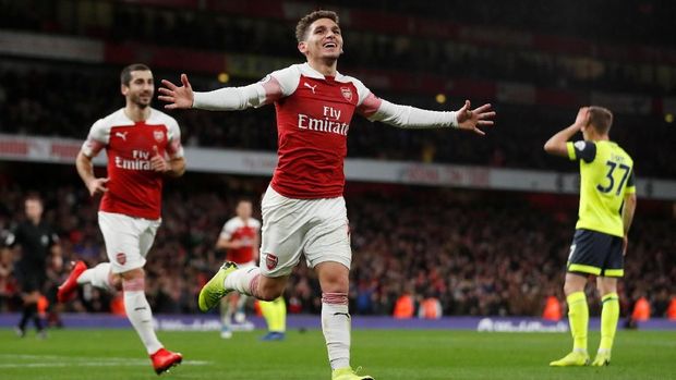 Lucas Torreira antar Arsenal menang 1-0 atas Huddersfield.