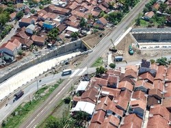 Ada Underpass, Lalu Lintas di Karangsawah Tak Lagi Terhalang Kereta