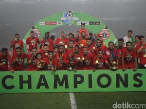 Akhiri Puasa Gelar, Persija Juara