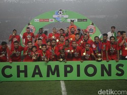Akhiri Puasa Gelar, Persija Juara