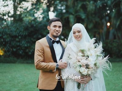 Potret Manis Pernikahan Hulaefi-Lindswell, Serasi Satu Sama Lain