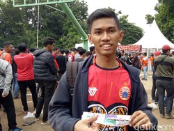 Penukaran Tiket Nonton Persija Vs Mitra Kukar Lancar