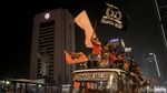 Rayakan Kemenangan, The Jakmania Nyebur ke Kolam Bundaran HI
