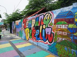 Tangerang Punya Kampung Warna-warni Lho