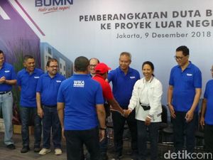 WIKA Kirim Pekerja ke Luar Negeri, Rini: Jangan Sampai Mereka Kurus