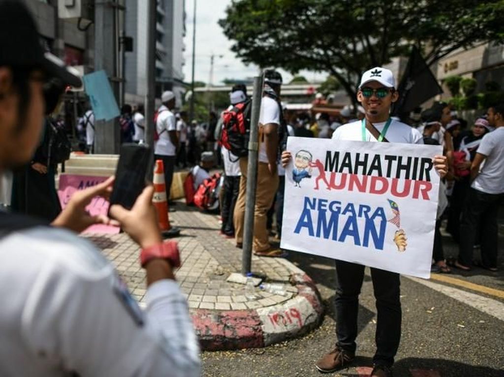 Aksi 812 di Malaysia Ditunggangi Oposisi, Begini Petanya