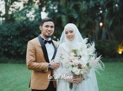 Pernikahan Hulaefi dan Lindswell Diiringi Atraksi Pewushu Cilik