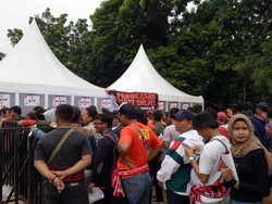 Penukaran Tiket Persija Jakarta Vs Mitra Kukar Mengular