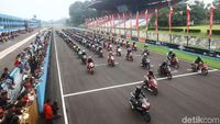 Bikers Honda Cicipi Aspal Sirkuit Sentul