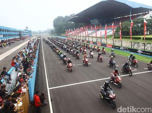 Bikers Honda Cicipi Aspal Sirkuit Sentul