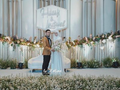 Foto: Penampilan Lindswell Kwok dengan Gaun Putih Saat Resepsi Pernikahan