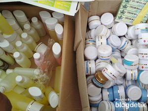 4 Wanita Diamankan, Edarkan Kosmetik Mengandung Bahan Berbahaya