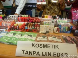 Belasan Ribu Kosmetik Ilegal Diamankan di Banyumas