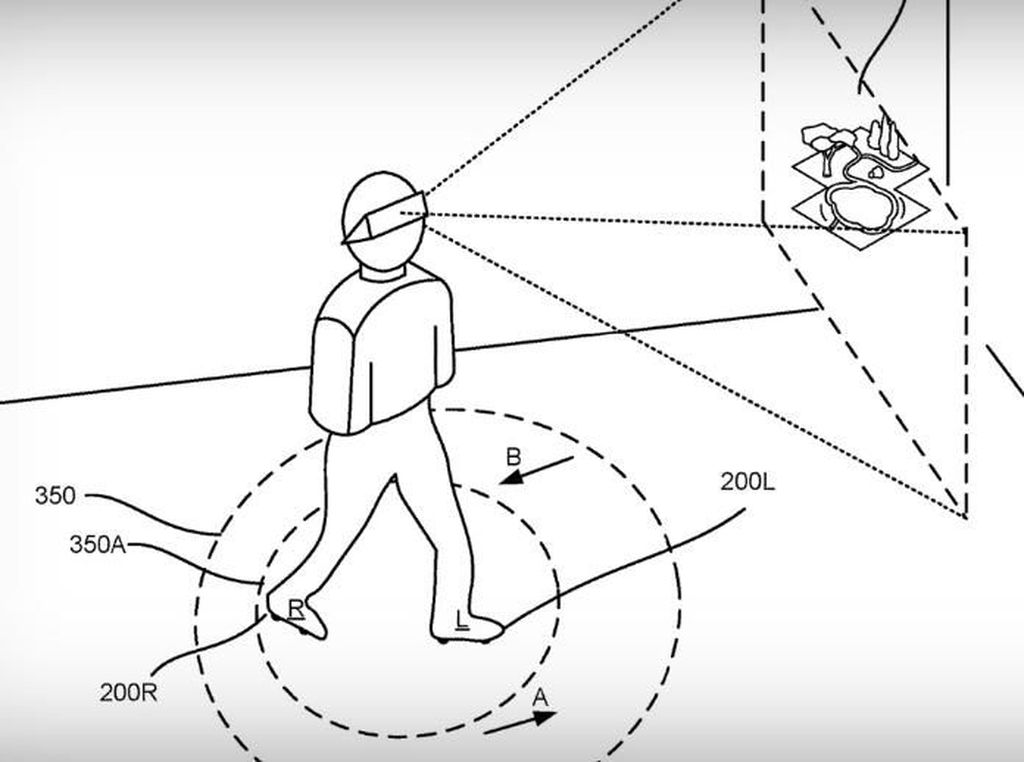 Google Patenkan Sepatu VR, Buat Apa? Google Patenkan Sepatu VR, Buat Apa?