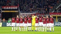 Ini skuat AC Milan yang diturunkan untuk menghadapi Torino. Marco Luzzani/Getty Images.