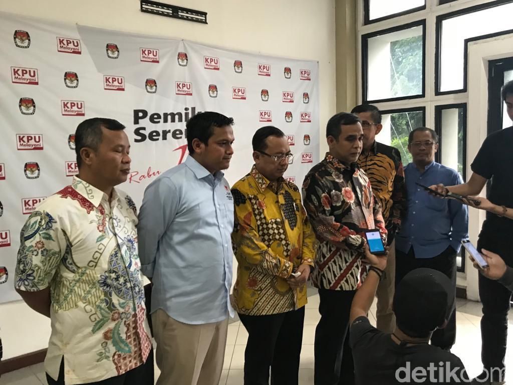 Temui KPU, Tim Prabowo Ingin Pastikan Warga Bisa Gunakan Hak Pilih Temui KPU, Tim Prabowo Ingin Pastikan Warga Bisa Gunakan Hak Pilih