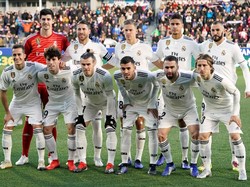 Ini skuat Real Madrid yang diturunkan. REUTERS/Vincent West.