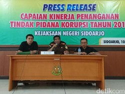 Tangani Korupsi di 2018, Kejari Sidoarjo Selamatkan Rp 10 Miliar