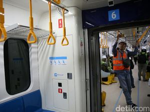 MRT Jakarta Pede Bisa Operasi Akhir Maret