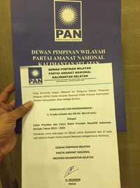 Perlawanan Ketua DPW PAN Kalsel