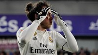 Bale nyaris mencetak gol keduanya pada menit ke-25. Namun, upaya pemain Wales itu masih bisa ditahan oleh kiper Huesca, Aleksandar Jovanovic. REUTERS/Vincent West.