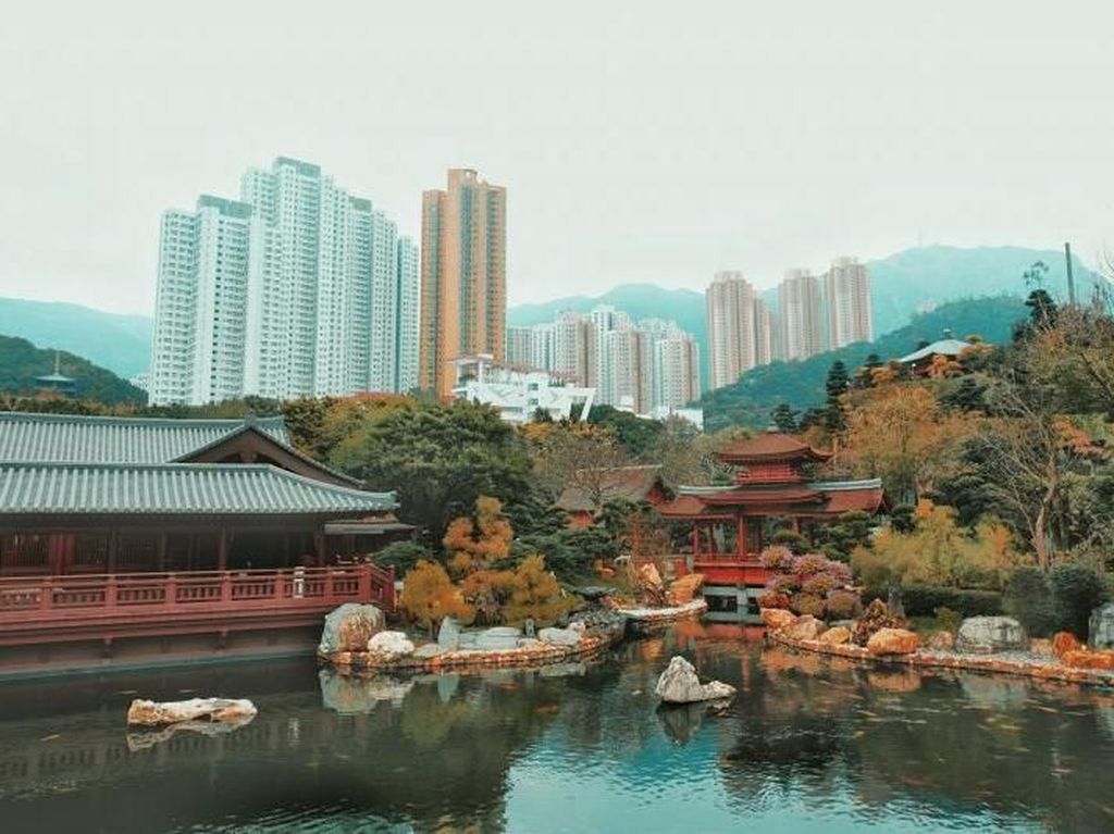 Taman Cantik di Tengah Hiruk Pikuk Hong Kong Taman Cantik di Tengah Hiruk Pikuk Hong Kong