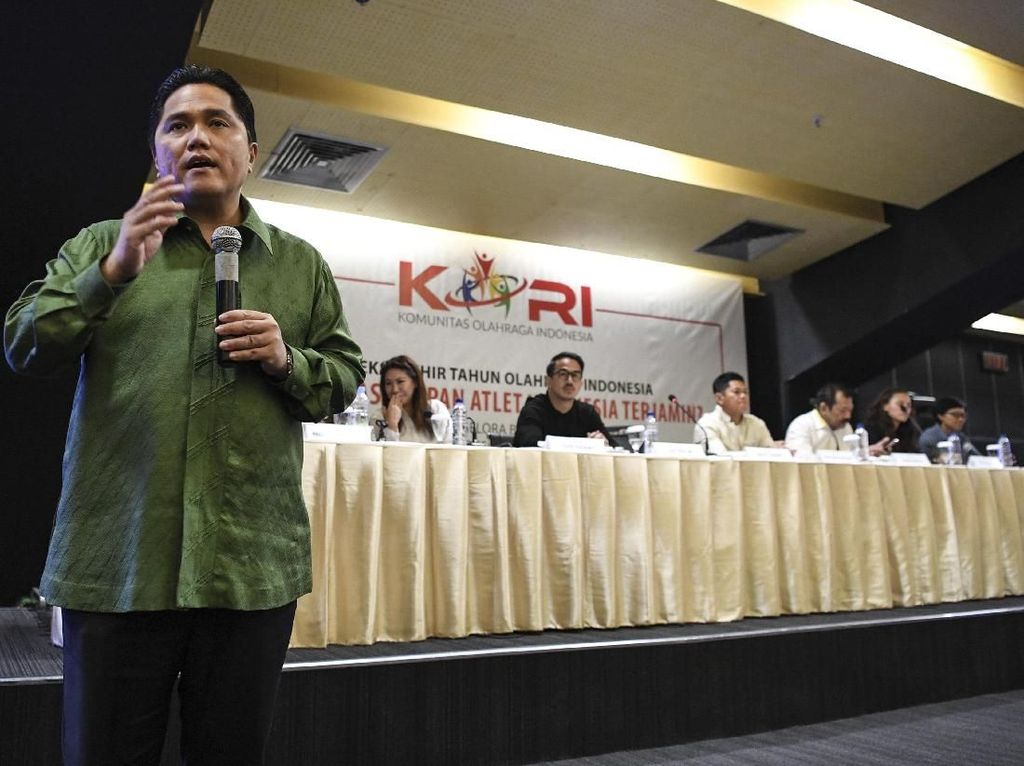 Erick Thohir Bersedia Kelola Liga Indonesia, tapi... Erick Thohir Bersedia Kelola Liga Indonesia, tapi...