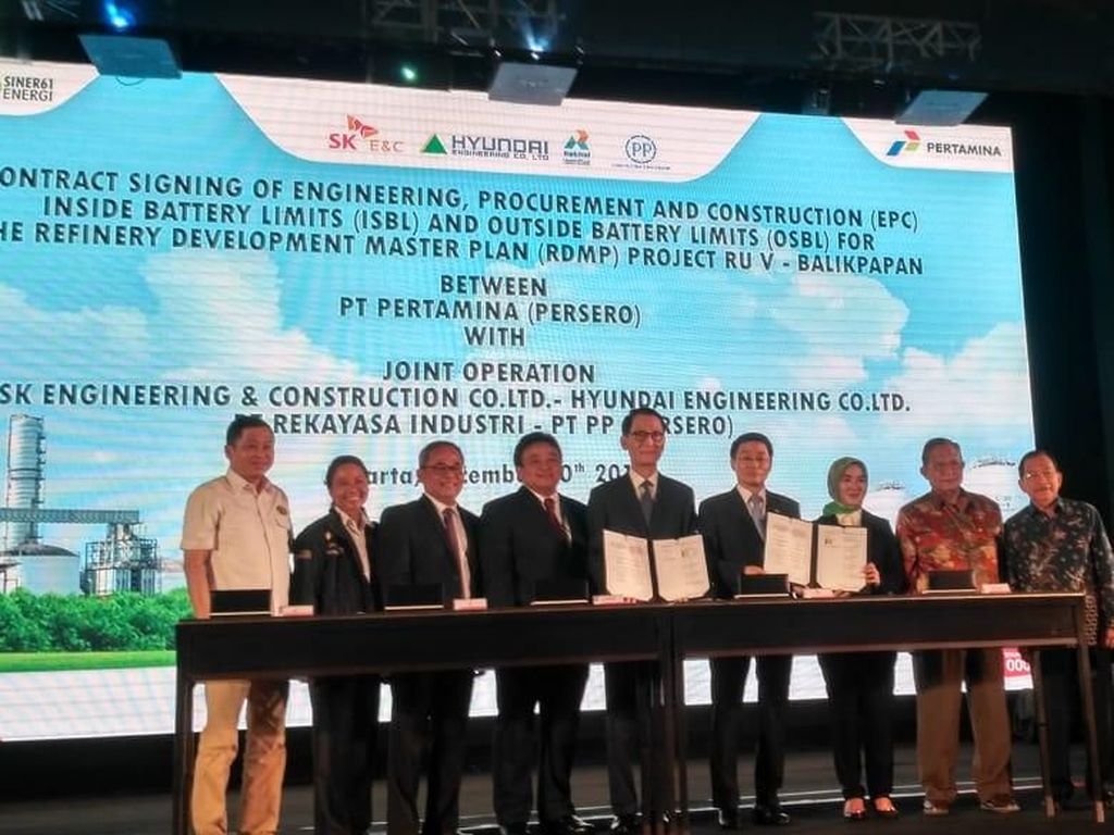 Makin Cerah, 2 Proyek Kilang di Kalimantan Segera Digarap Makin Cerah, 2 Proyek Kilang di Kalimantan Segera Digarap