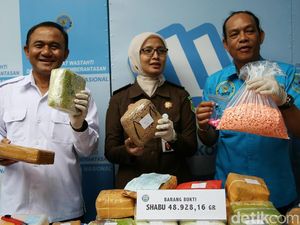 BNN Musnahkan Barang Bukti Sabu, Ekstasi dan Ganja