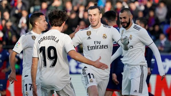 Madrid Susah Payah Kalahkan Tim Juru Kunci