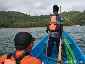 Perairan di Trenggalek Makan Korban, 1 Pemancing Hilang Tersapu Ombak Perairan di Trenggalek Makan Korban, 1 Pemancing Hilang Tersapu Ombak
