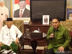 Temui Maruf, Erick Thohir: Kampanye Januari Nanti Banyak Kejutan