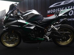 Punya Kelir Mirip HP Xiaomi, Honda CBR250RR Ini Juara Kedua Modif