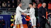 Marco Asensio masuk menggantikan Gareth Bale REUTERS/Vincent West.