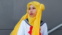 Deretan Cosplayer Hijab Ini Viral, Jadi Sailormoon Hingga Tinkerbell