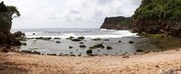 Pantai Ngitun yang indah (Pradito Rida Pertana/detikTravel)