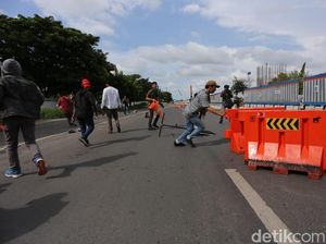 Peringati Hari HAM di Makassar, Mahasiswa dan Warga Bentrok